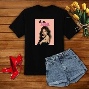 Jennie Kim Inspired Graphic TShirt